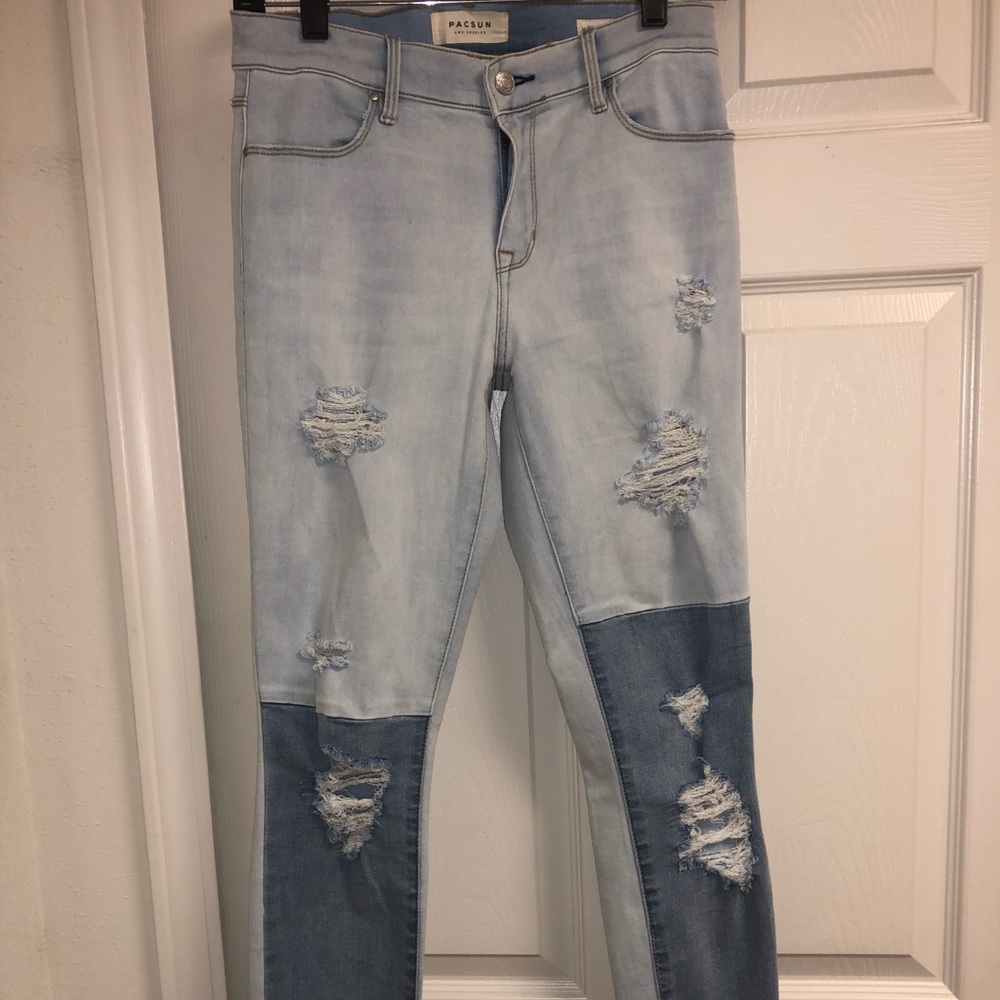 PacSun Two Tone Ankle Jegging